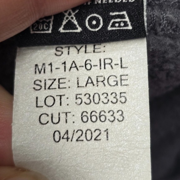 American Giant Jacket Mens Large Gray Moto Full Zip Heavy USA Minimalist Sweater - Picture 7 of 11